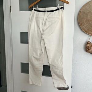 Elegant White Women's Pants